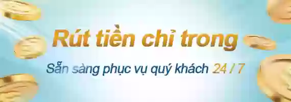 rút tiền trong 5 phút
