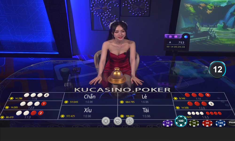 Xóc đĩa ku casino trực tuyến sở hữu gái xinh người Việt xóc