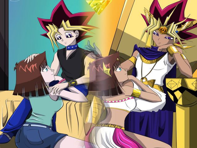 Ảnh yugioh và anzu than yêu