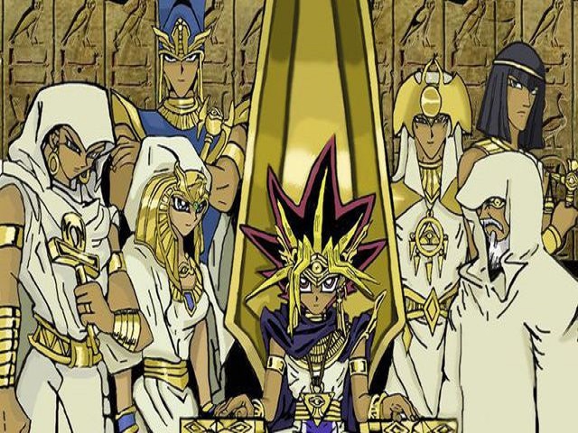 yami yugi và các nhân vật khác