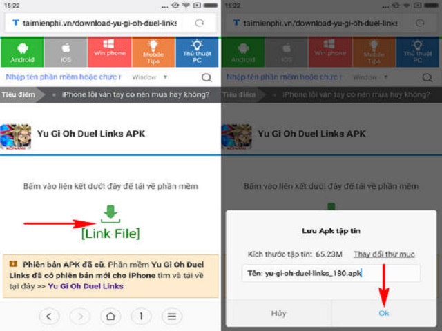 Tải game king of the yugioh game trên điện thoại di động phổ biến nhất
