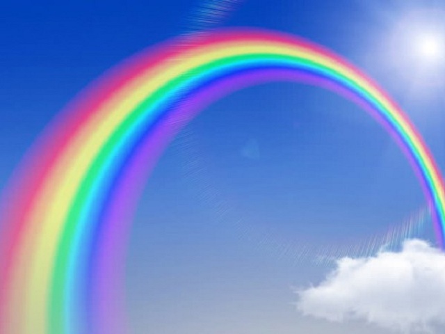 Mơ thấy cầu vồng nhiều màu sắc