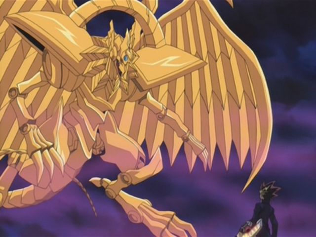 Thần có cánh Rồng thần Ra trong tất cả thần yugioh