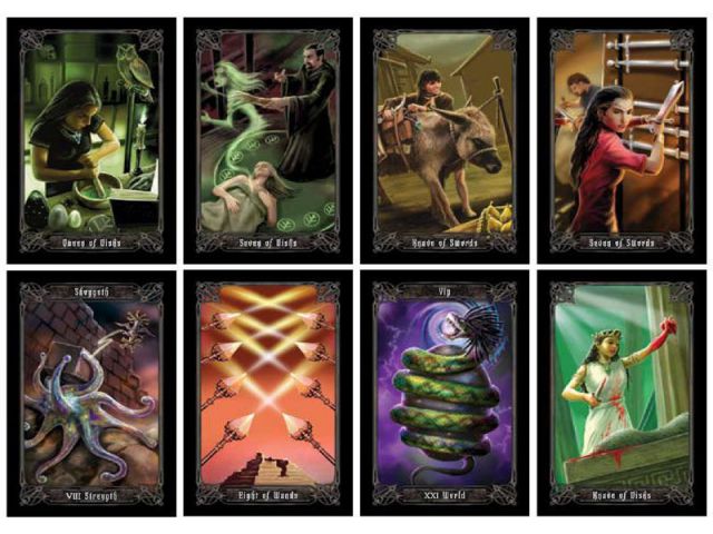 Necronomicon Tarot la san pham cua tac gia Donald Tyson