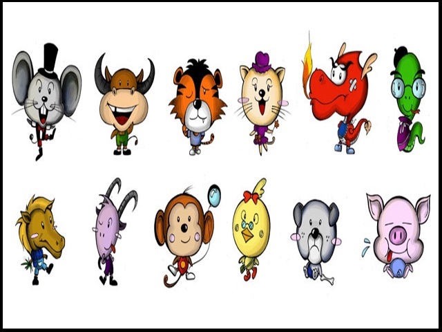 Danh sách 12 con giáp