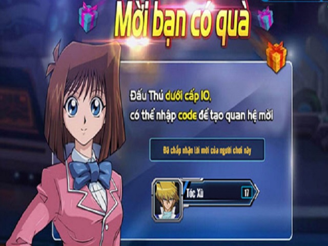 nhận mã yugi h5 đơn giản