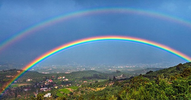 Mơ thấy cầu vồng đôi