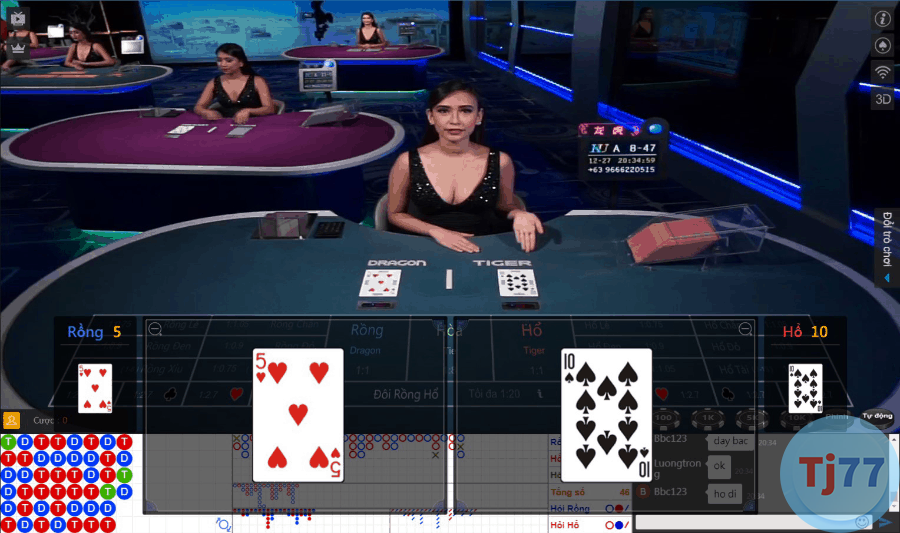 Trải nghiệm chơi Rồng Hổ