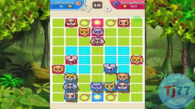 trãi nghiệm game cờ thú