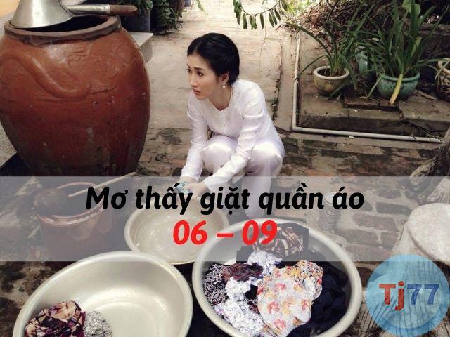 Nằm mơ thấy giặt quần áo là điềm gì