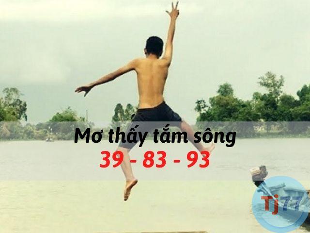 Giấc mơ thấy tắm sông là gì