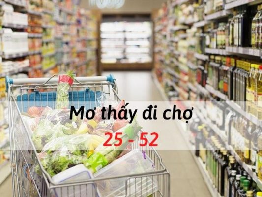 ngủ mơ thấy mình đi chợ