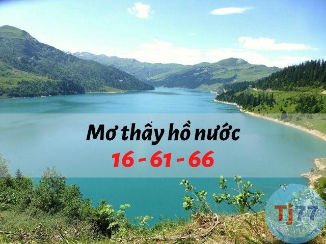 giấc mơ thấy hồ nước