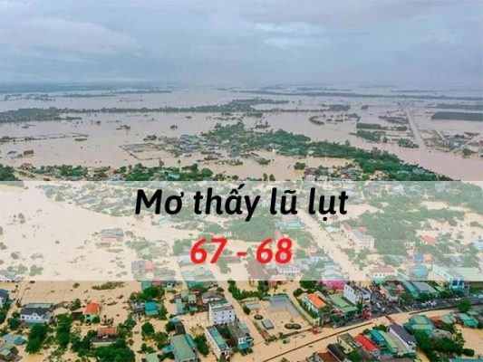 Nằm mơ thấy lũ lụt