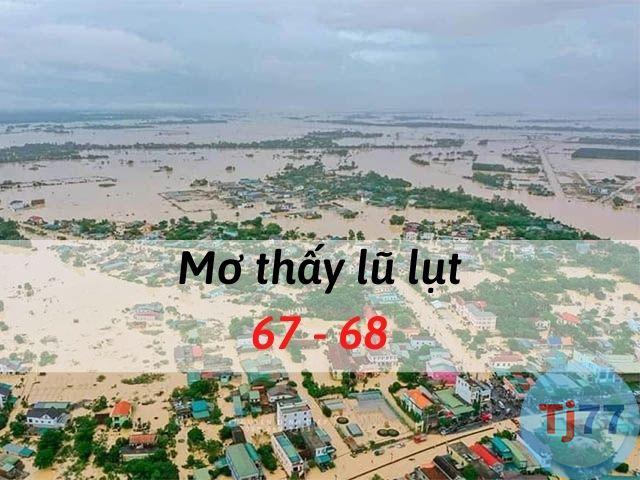 Nằm mơ thấy lũ lụt