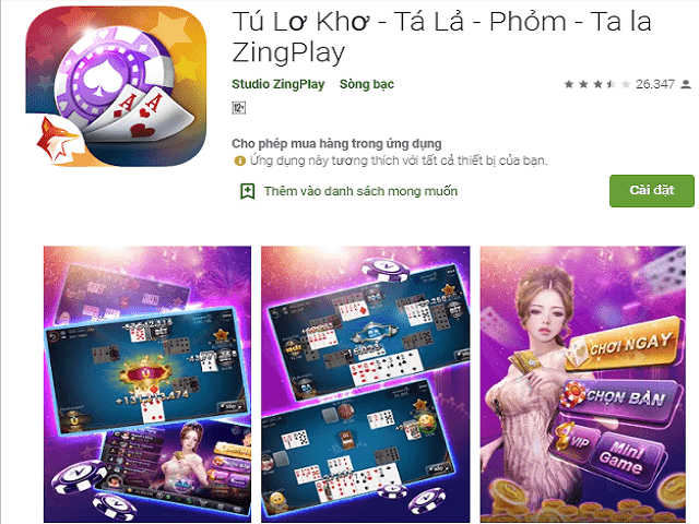 Tải xuống trò chơi trên google play