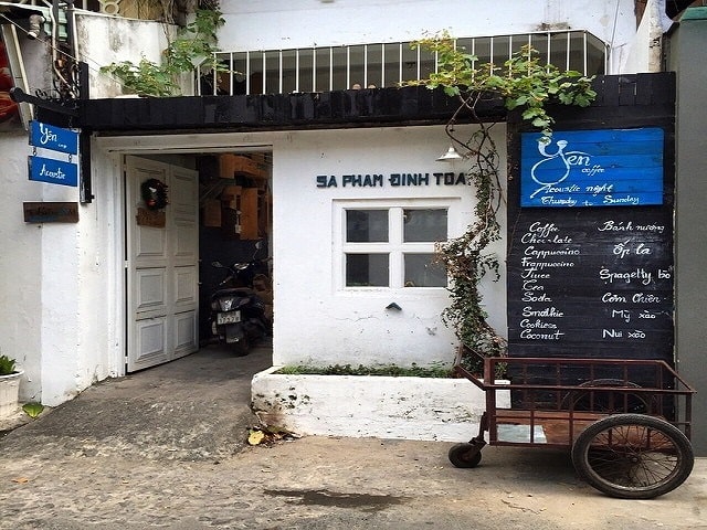 Yen cafe la dia diem xem boi Tarot thu vi