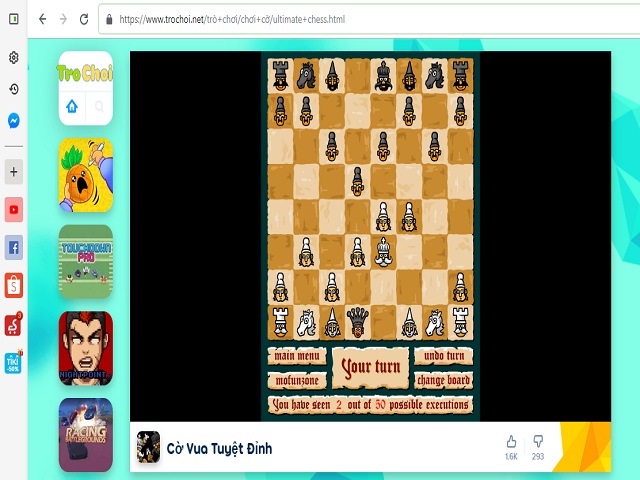 Vua kinh dị tại trochoi.net