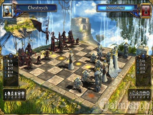 trận chiến với cờ vua là một trò chơi hoa mỹ