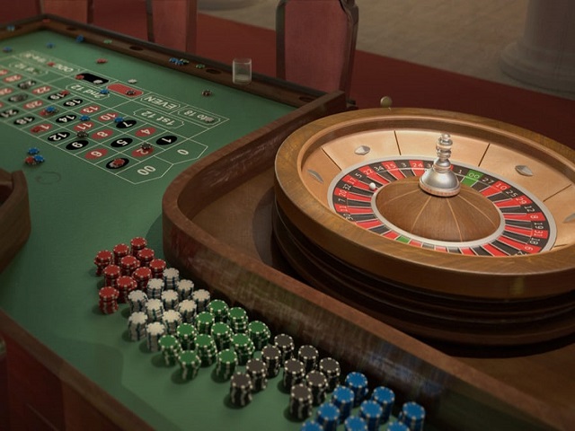 Bàn Roulette Pháp bao gồm 37 ô được đánh số