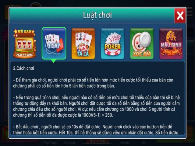 Chơi 3 cay trực tuyến