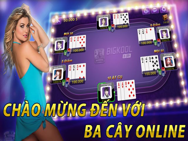 Hãy là người chiến thắng khi chơi game bài cào 3 cây