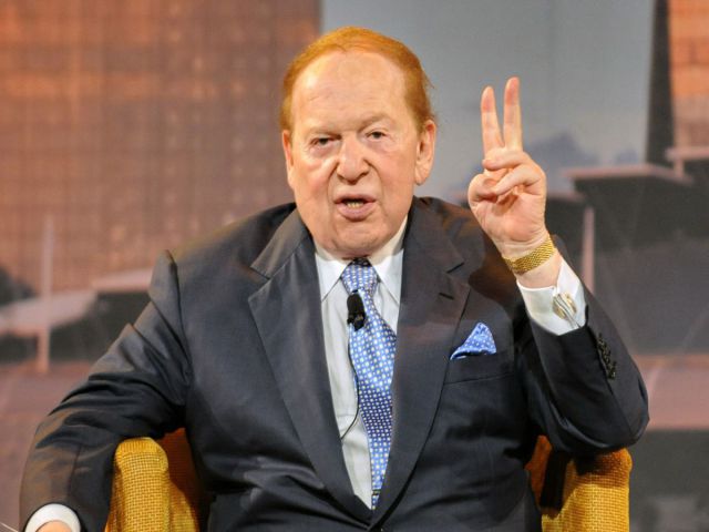 Ông sheldon adelson rất giỏi trong sòng bạc