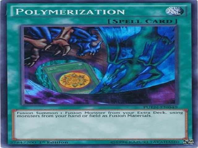 Phản ứng trùng hợp là ma trận yugioh