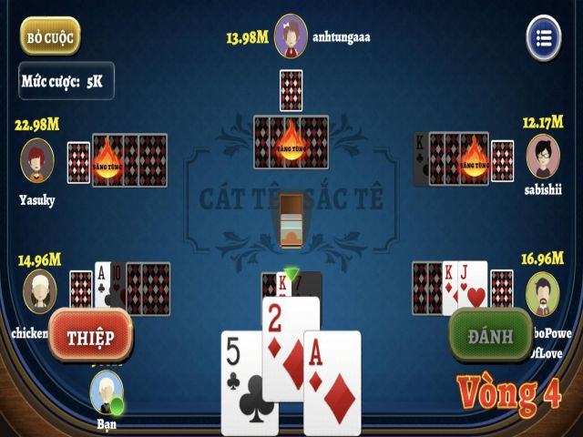 Hướng dẫn trò chơi Cát tê