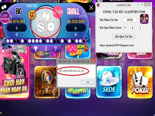 Các loại công cụ hack Tai Xiu