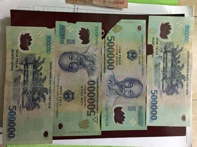 Nằm mơ thấy nửa triệu tiền rách