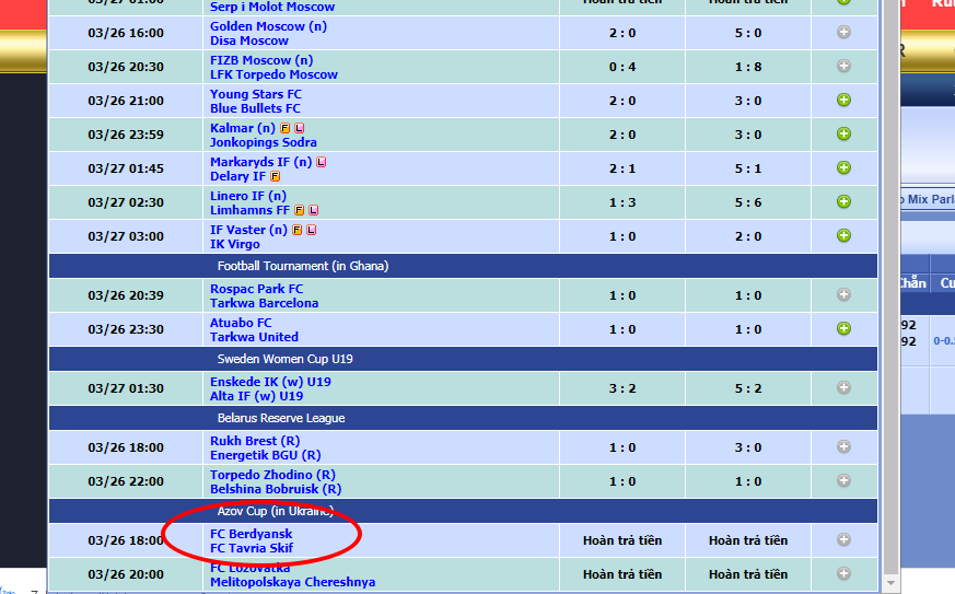 Lịch sử cá cược cho thấy Jinsha lừa đảo
