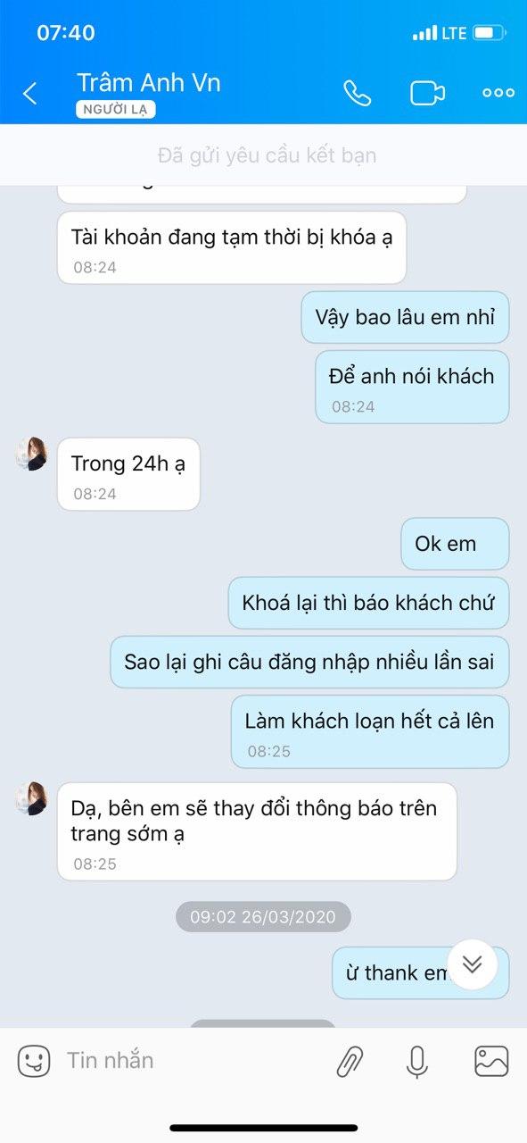 VN88 khóa tài khoản ngân hàng