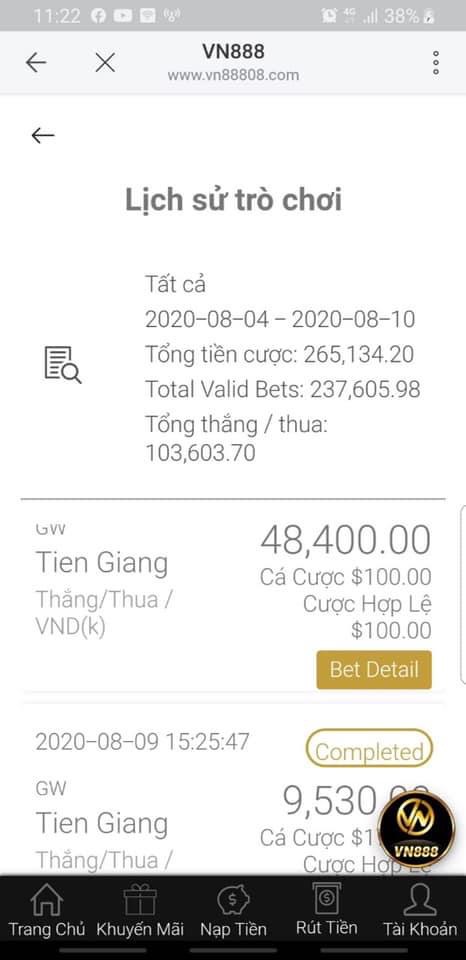 VN88 lừa đảo ngang nhiên khóa tài khoản khách hàng 65
