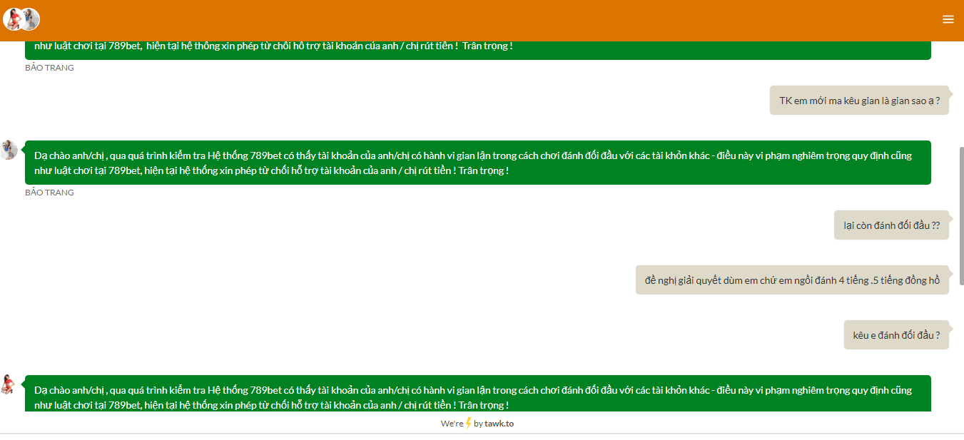 789 lừa đảo cá cược ăn cắp tiền cược của khách hàng 44