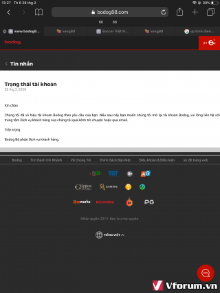 lừa đảo tài khoản chưa được chứng minh bodog88
