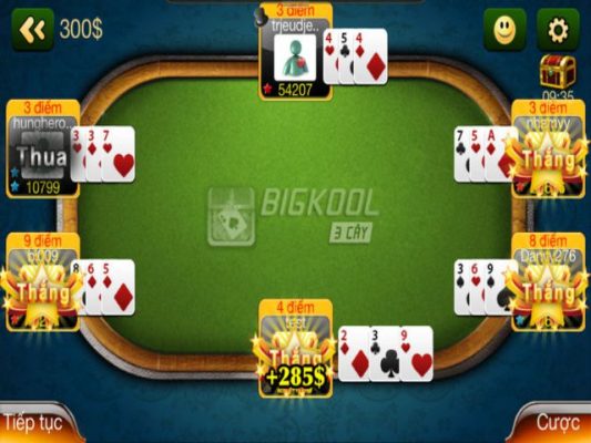 chơi game 3 cây online