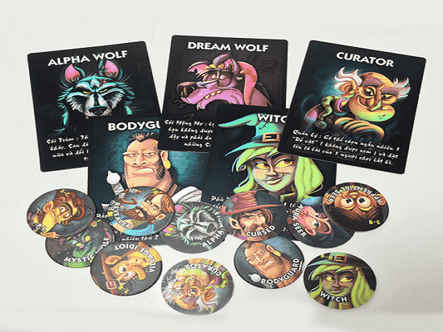 Các nhân vật trong ánh sáng ma thuật luôn sẵn sàng 