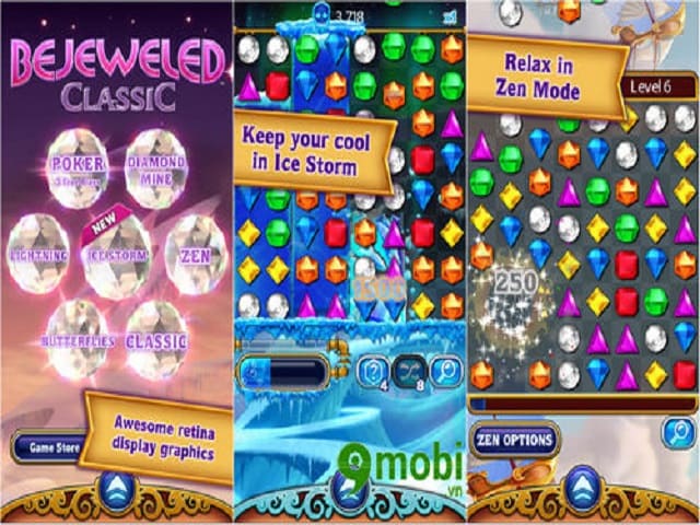 trò chơi kim cương bejeweled