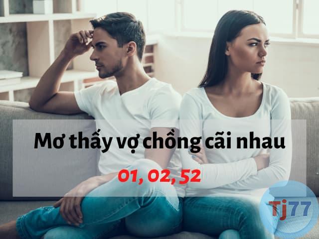 giấc mơ thấy vợ chồng cãi nhau