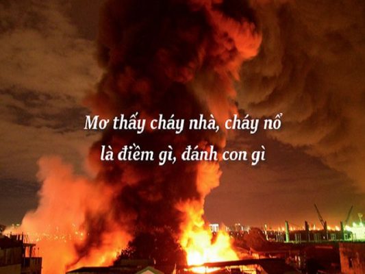 Ngủ Mơ thấy cháy nhà