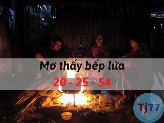 Mơ thấy bếp lửa hồng
