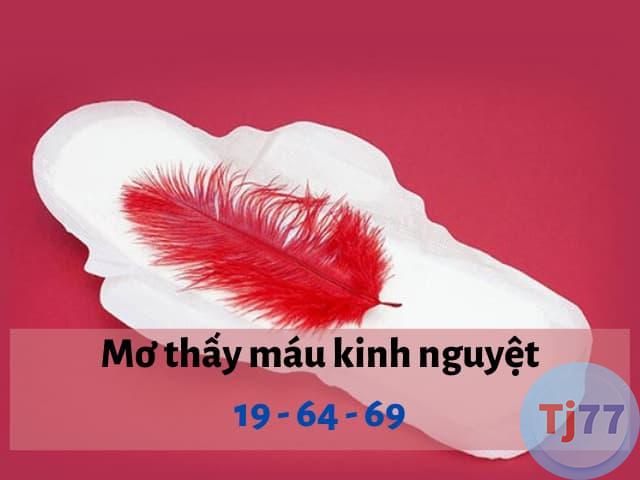 Nằm mơ thấy máu kinh nguyệt