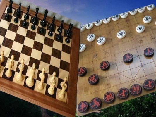 sự khác nhau giữa cờ vua và cờ tướng