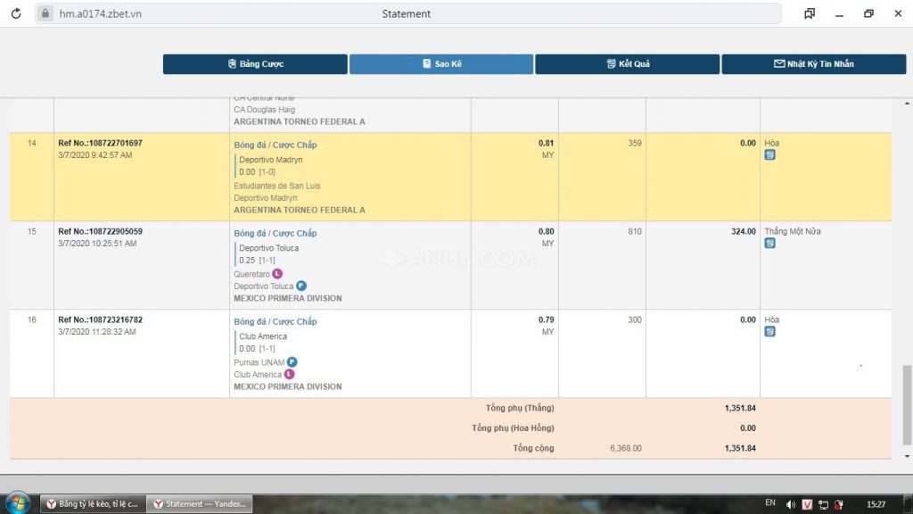 Ảnh chụp nhanh trang web