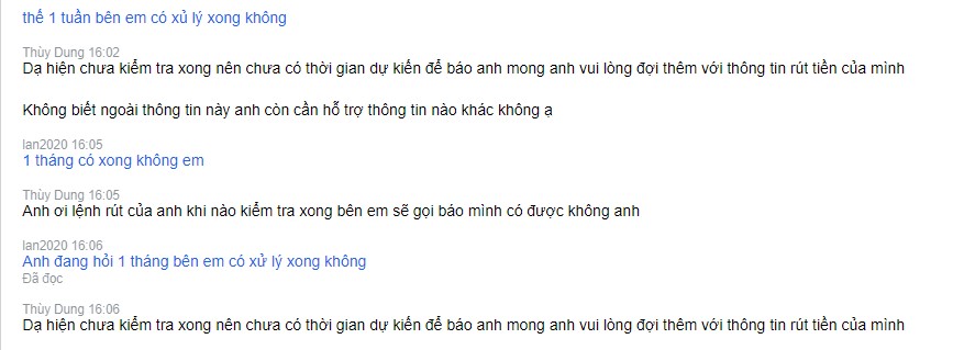 Đoạn chat của mình <span class='marker'>sở hữu</span> bên nhà <span class='marker'>loại</span> K8