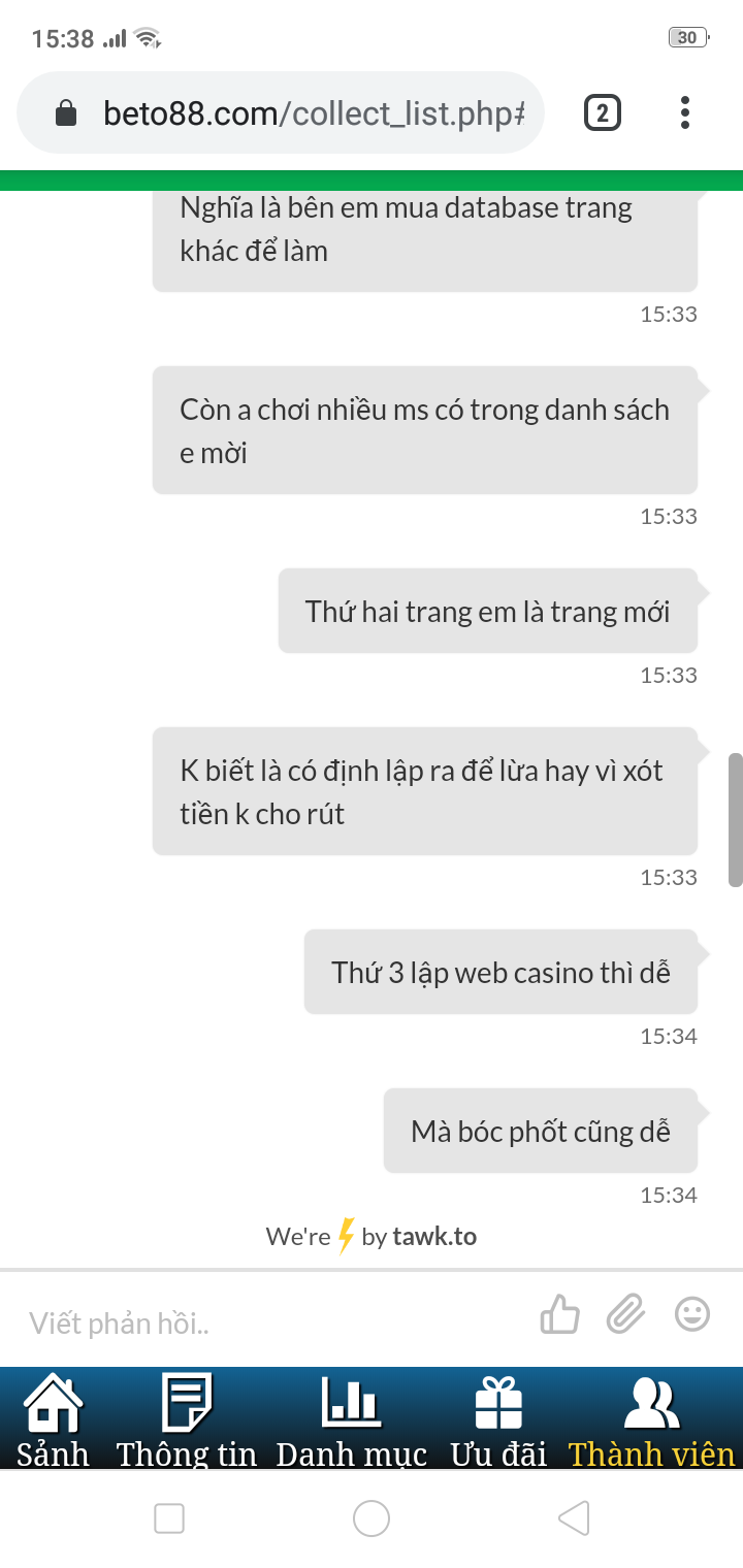 Beto88 lừa đảo tuyên bố đây là một trang web mới