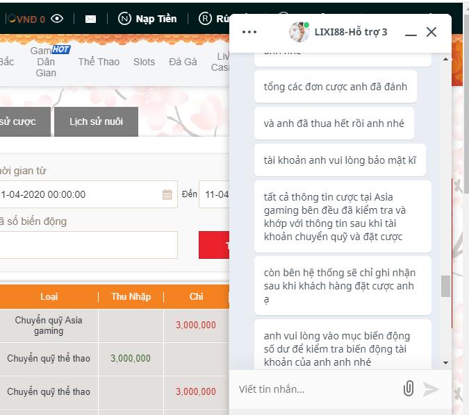 [Mới nhất] Cập nhật con dấu Lixi88 cho kẻ lừa đảo 43