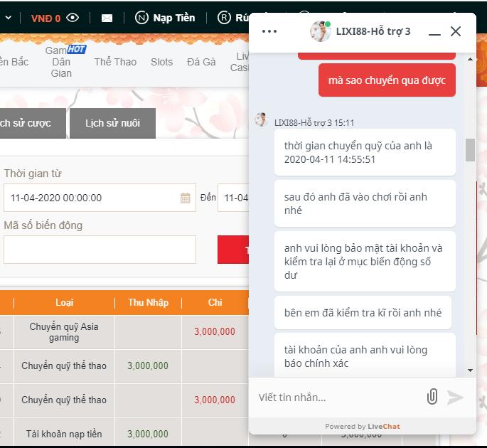 [Mới nhất] Cập nhật con dấu Lixi88 cho kẻ lừa đảo 53