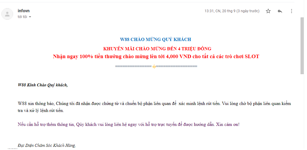 Đánh giá W88 lừa đảo hay không? 16